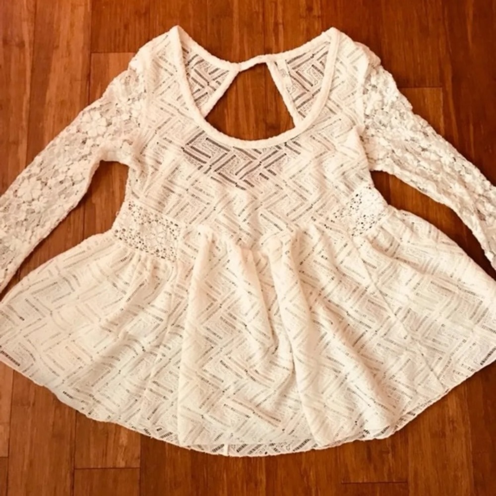 Free people lace top